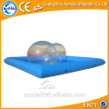 Juguetes inflables personalizados de la piscina piscina inflable singapur